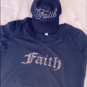 Faith T-Shirt and hat set